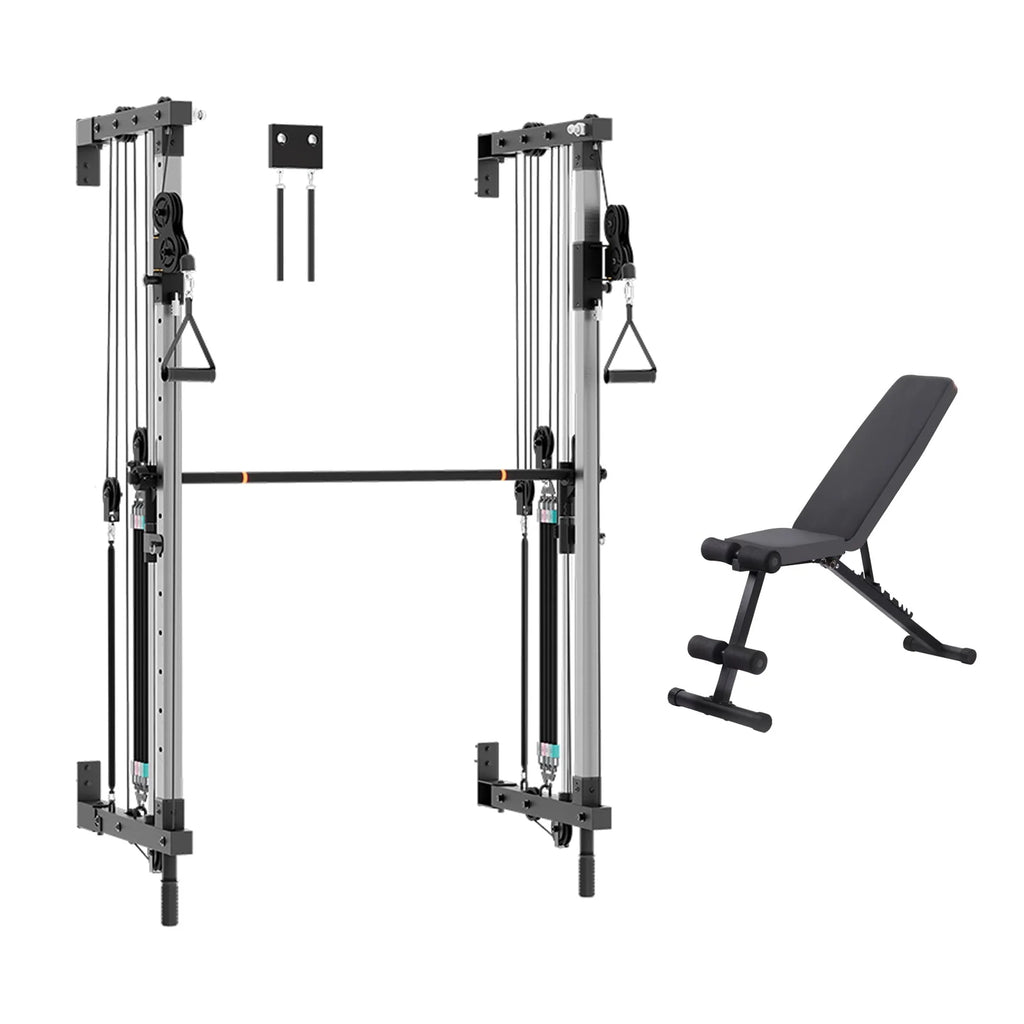 Folding Wall-Mounted Smith Machine