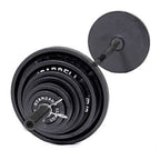 Barbell 300-Lb Cast Iron Olympic Weight Set (Includes 7' Bar)