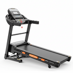 5.0 HP Folding Treadmill with 20-Level Adjustable Incline, 12Mph Speed Running Machine,Treadmill 400 Lb Capacity, Silent Brushless Motor,105 Preset Training Program Electric Treadmills for Home Use